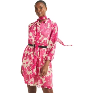 image:imageNautica Womens Short Sleeve Soft Everyday Sport DressAster Pink Multi