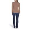 image:imageNautica Womens 14 Zip Mockneck Cable SweaterBarley
