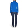 image:imageNautica Womens 14 Zip Mockneck Cable SweaterCerulean