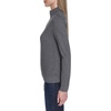 image:imageNautica Womens 14 Zip Mockneck Cable SweaterFog Heather