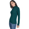 image:imageNautica Womens 14 Zip Mockneck Cable SweaterForest