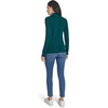image:imageNautica Womens 14 Zip Mockneck Cable SweaterForest