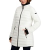 image:imageNautica Womens 34 Length Midweight Puffer JacketSail White