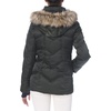 image:imageNautica Womens 34 Length Stretch Puffer JacketMilitary Green