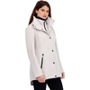image:imageNautica Womens Bonded Rain Jacket with Bib InsertStone