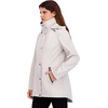image:imageNautica Womens Bonded Rain Jacket with Bib InsertStone