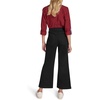 image:imageNautica Womens Button Pocket Wide Leg Sailor JeansBlack
