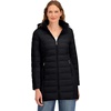 image:imageNautica Womens Chevron Stretch Puffer JacketBlack