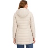 image:imageNautica Womens Chevron Stretch Puffer JacketLimestone