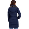 image:imageNautica Womens Chevron Stretch Puffer JacketNavy Seas