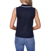 image:imageNautica Womens Crew Neck Solid Short Sleeve Sweater Night SkyBright White Small