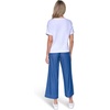 image:imageNautica Womens Crew Neck Solid Short Sleeve SweaterBright White