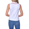 image:imageNautica Womens Crew Neck Solid Short Sleeve SweaterBright WhiteScarlet