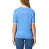 image:imageNautica Womens Crew Neck Solid Short Sleeve SweaterFrench BlueBright White