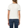 image:imageNautica Womens Crew Neck Solid Short Sleeve SweaterIvory Sky Captain