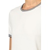 image:imageNautica Womens Crew Neck Solid Short Sleeve SweaterIvory Sky Captain