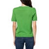 image:imageNautica Womens Crew Neck Solid Short Sleeve SweaterNew LeafBright White