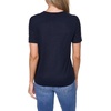 image:imageNautica Womens Crew Neck Solid Short Sleeve SweaterNight Sky