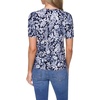 image:imageNautica Womens Crew Neck Solid Short Sleeve SweaterNight Sky Multi