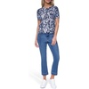image:imageNautica Womens Crew Neck Solid Short Sleeve SweaterNight Sky Multi