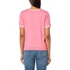 image:imageNautica Womens Crew Neck Solid Short Sleeve SweaterPeony Ivory
