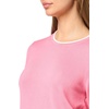 image:imageNautica Womens Crew Neck Solid Short Sleeve SweaterPeonyBright White