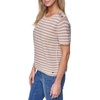 image:imageNautica Womens Crew Neck Solid Short Sleeve SweaterSandBright White