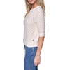 image:imageNautica Womens Crew Neck Solid Short Sleeve SweaterWhite Swan