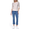 image:imageNautica Womens Crew Neck Solid Short Sleeve SweaterWhite Swan