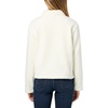 image:imageNautica Womens Cropped Soft Sherpa JacketSoft Ivory