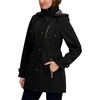 image:imageNautica Womens Faux Fur Hood Softshell JacketBlack