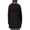 image:imageNautica Womens Faux Fur Hood Softshell JacketCaviar