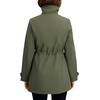 image:imageNautica Womens Faux Fur Hood Softshell JacketSage