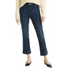 image:imageNautica Womens Flare Denim DemiBootcut Cropped Flare JeansSailor Blue