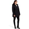 image:imageNautica Womens Flex Fit Belted Puffer JacketMidnight Black