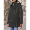 image:imageNautica Womens Heavyweight Bib Puffer JacketOnyx