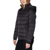 image:imageNautica Womens Heavyweight Stretch Puffer Jacket With Storm CuffsCaviar