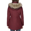image:imageNautica Womens Heavyweight Stretch Puffer JacketZinfandel