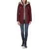 image:imageNautica Womens Heavyweight Stretch Puffer JacketZinfandel