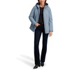 image:imageNautica Womens Lightweight Rain Jacket  Water Resistant Quilted Lining Lightweight Design Windbreaker Styling Lightweight Weather ProtectionBlue