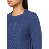 image:imageNautica Womens Long Sleeve Anchor Crewneck SweaterDenim Heather
