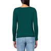 image:imageNautica Womens Long Sleeve Cable Boatneck SweaterForest
