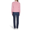 image:imageNautica Womens Long Sleeve Cable Crewneck SweaterBridal Rose