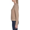 image:imageNautica Womens Long Sleeve Cable Crewneck SweaterCamel