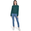image:imageNautica Womens Long Sleeve Cable Crewneck SweaterForest