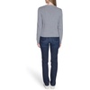 image:imageNautica Womens Long Sleeve Cable Crewneck SweaterMist Heather