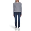 image:imageNautica Womens Long Sleeve Cable Crewneck SweaterMist Heather