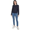 image:imageNautica Womens Long Sleeve Cable Crewneck SweaterNight Sky