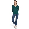 image:imageNautica Womens Long Sleeve Cable VNeck SweaterForest