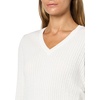 image:imageNautica Womens Long Sleeve Cable VNeck SweaterIvory